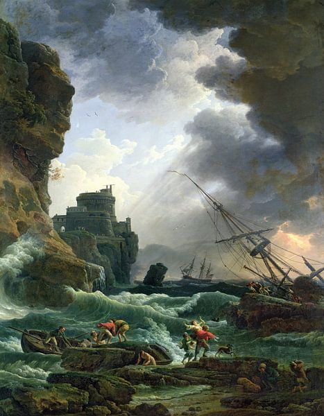 Claude Joseph Vernet,De storm van finemasterpiece