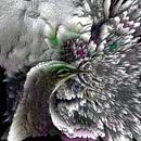 De Groene Specht (ook in serie: vogels - 2 luik) van Nina IoKa thumbnail