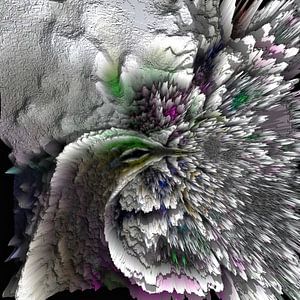 De Groene Specht (ook in serie: vogels - 2 luik)