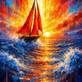 Sea of Fire of Freedom by Eric Nagel