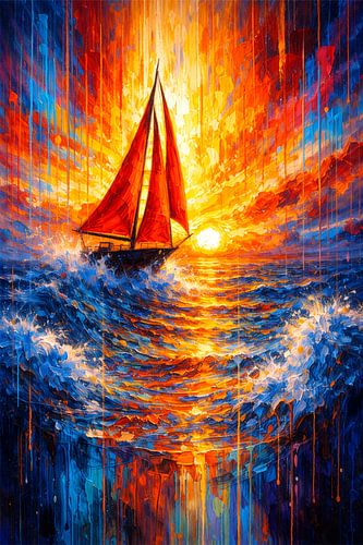 Een zee van vuur en vrijheid