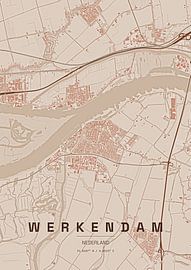 Werkendam Plattegrond van Stef van Campen