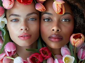 Les femmes au pouvoir des fleurs sur Egon Zitter