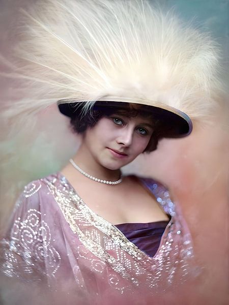 Ein Porträt der tschechischen Schauspielerin Anna Sedláčková von Retrotimes