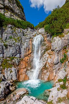 De prachtige waterval van Diesbach van Christa Kramer