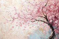 Cerisier en fleurs avec des fleurs par Imperial Art House Aperçu