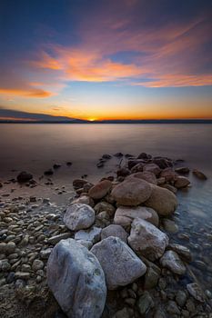 Coucher de soleil sur le lac Ammersee