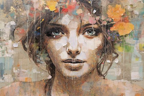 Lily | Portret Mixed Media