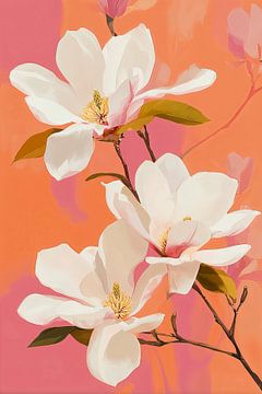 Magnolien in Pink Nr. 3 von Studio BB