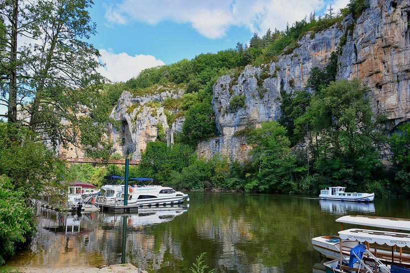 Der Canal de Bouziès, eine Oase der Ruhe im Herzen des Lot von Frank Photos