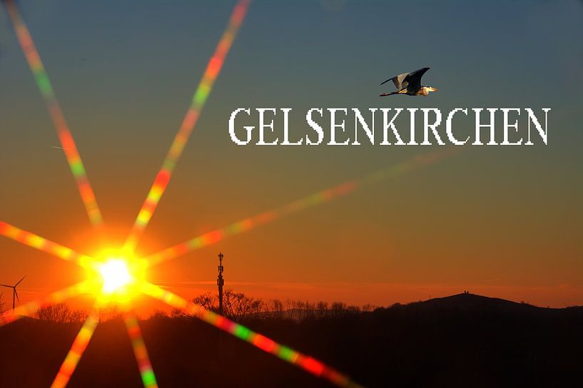 Carte postale de Gelsenkirchen par Edgar Schermaul