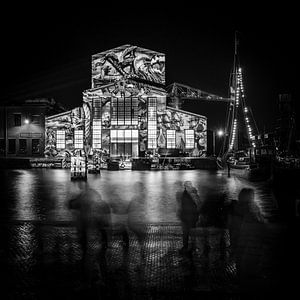 Schouwburg De Kampanje tijdens Den Helder Licht, Den Helder van Bertil van Beek