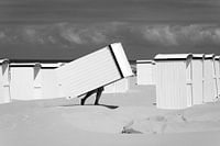 Beach cabins at Katwijk aan Zee