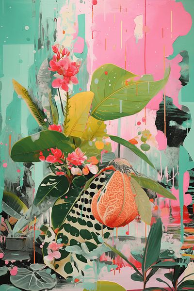 Abstract Exotic Nature by NJ Midnight Studio