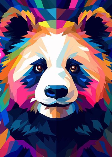 Wild Nature WPAP Kleurstijl