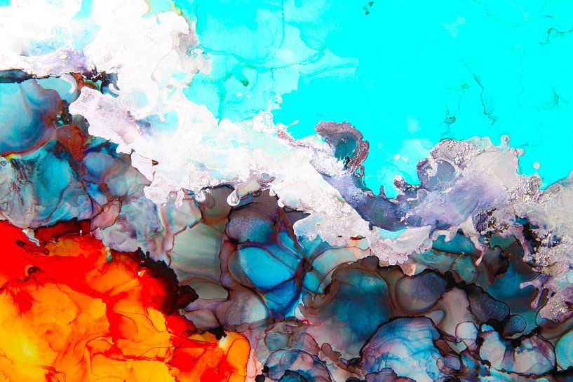 Orangenblau/ Orangenblau/ von Joke Gorter