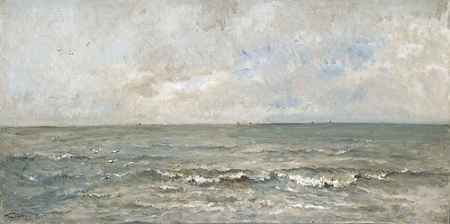 Zeegezicht, Charles-François Daubigny (gezien bij vtwonen)