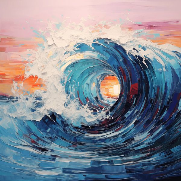 Big wave by NJ Midnight Studio