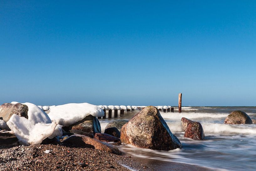 Winter on the Baltic Sea coast by Rico Ködder