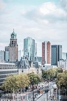 The skyscrapers of rotterdam fair