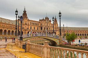Plaza de Espana in Sevilla