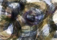 Abstract aquarel