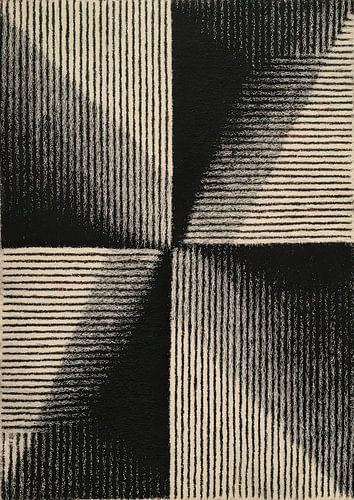 Abstract line composition Contrast