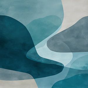 Soft Blue Flow