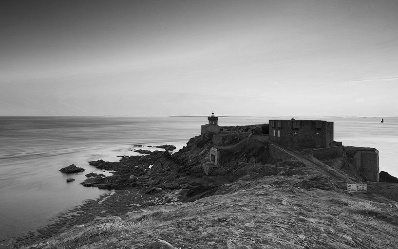 Leuchtturm in der Bretagne - Phare de Kermorvan von Frank Herrmann