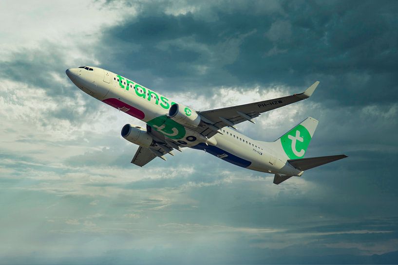 Le Transavia PH HZW, Boeing 737-800 par Gert Hilbink