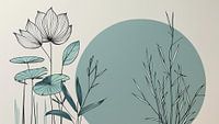 Abstract Japandi | Botanical Balance