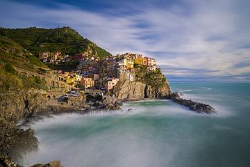 Manarola in den Cinque Terre in Italien von Robert Ruidl