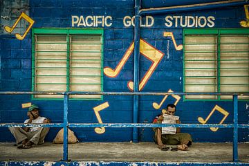 Studio de musique Pacific Gold sur Ron van der Stappen