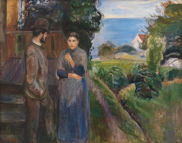 Summer Evening, Edvard Munch by Masterful Masters