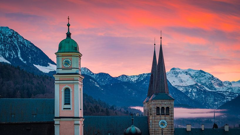 Evening in Berchtesgaden by Martin Wasilewski
