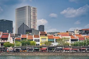 Restaurants in den historischen Häusern am Boat Quay