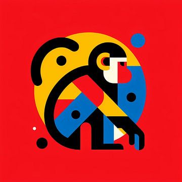 Aap graphic van Tatjana Korneeva