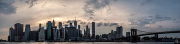 Panorama Skyline Manhattan New York City van Eddy Westdijk