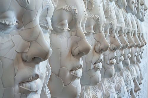 Digital abstract absurd surrealist art