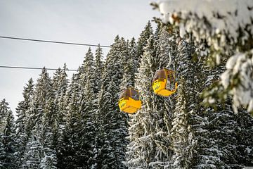 Skigebied Bolsterlang en gondels van Leo Schindzielorz