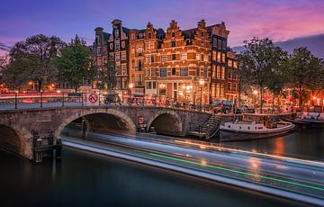 Amsterdam canals by Photo Wall Decoration