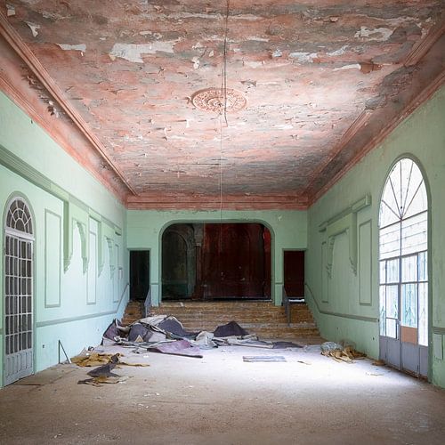 Hôtel abandonné au Liban.