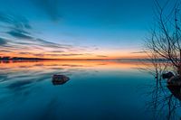 Zonsondergangromantiek aan het Steinhuder Meer