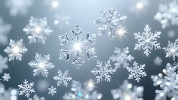 Polair licht van kristallen