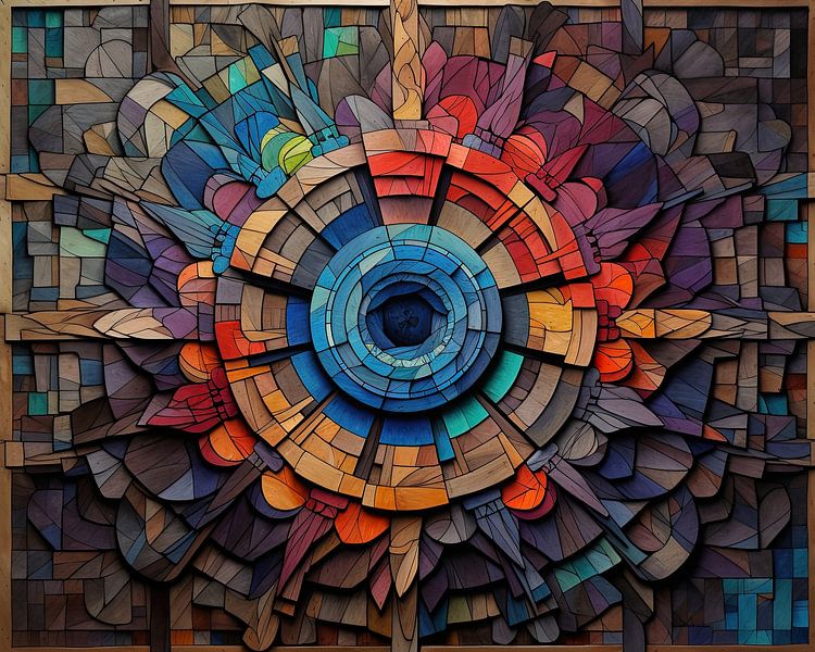 Mandala Work 171949 by Abstract Painting