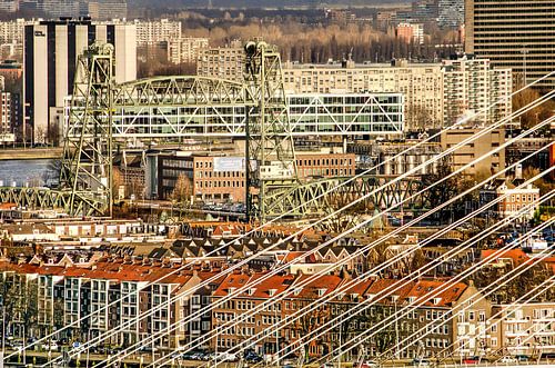 Rotterdam, De Hef and other bridges by Frans Blok - photos, art and other wall decoration