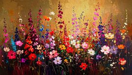 Summer flower garden: Exuberant summer blooms by Studio Pieternel