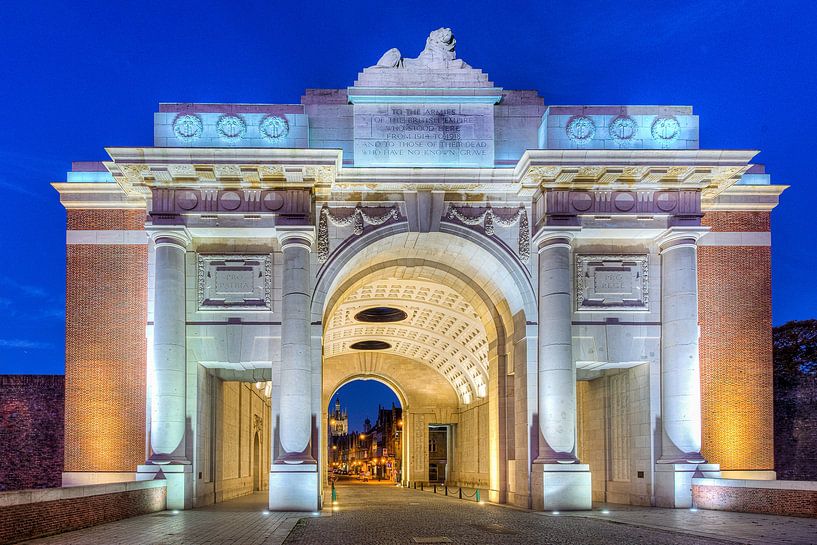 La Porte de Menin d'Ypres Belgique par FineArt Panorama Fotografie Hans Altenkirch