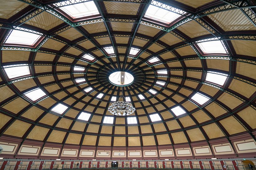 Interior design Arnhem prison, dome prison, cells, achitecture by Ger Beekes