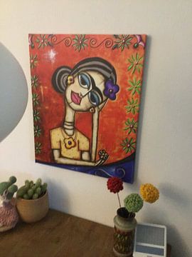 Klantfoto: Frida in Reflectie